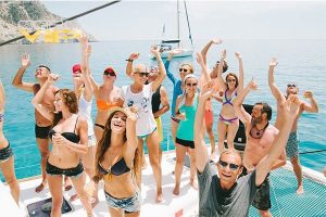 Despedida de Soltero abordo de yate en Los Cabos